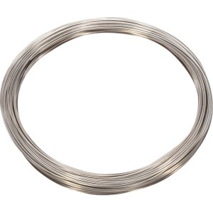 Strieborný viazací drôt Profi, Ø 0,8 mm, 9 m rolka, ideálny na ručné práce a dekorácie.