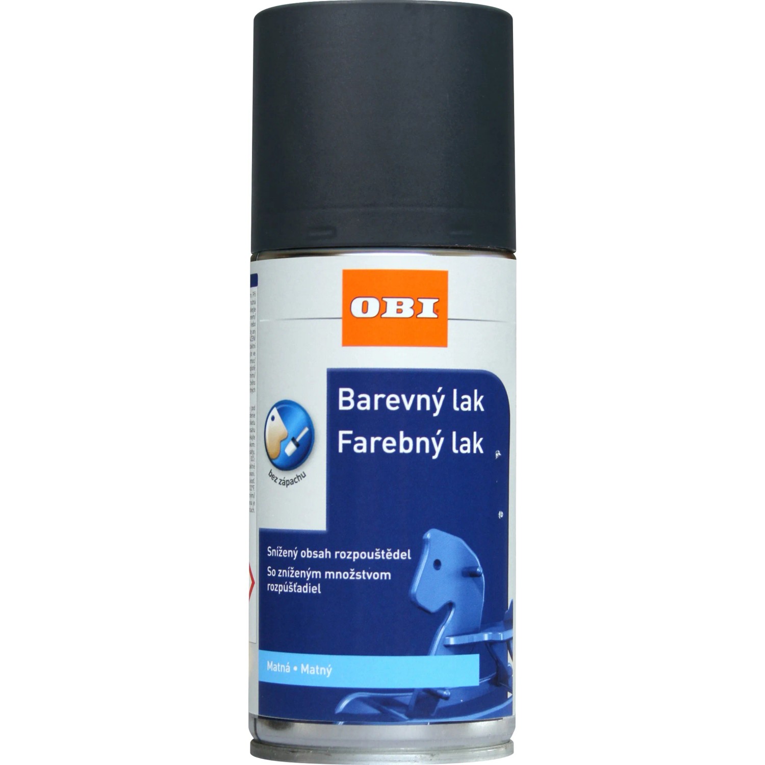 E-shop OBI Lak v spreji matný RAL 7016 antracitová sivá 150 ml