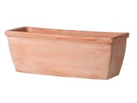 Deroma Kvetináč Roma Liscia terakota/biela 32 cm