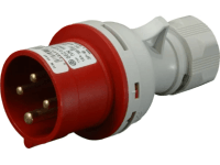 SEZ Vidlica priemyselná 400V, 16A, 4-pól, IP44