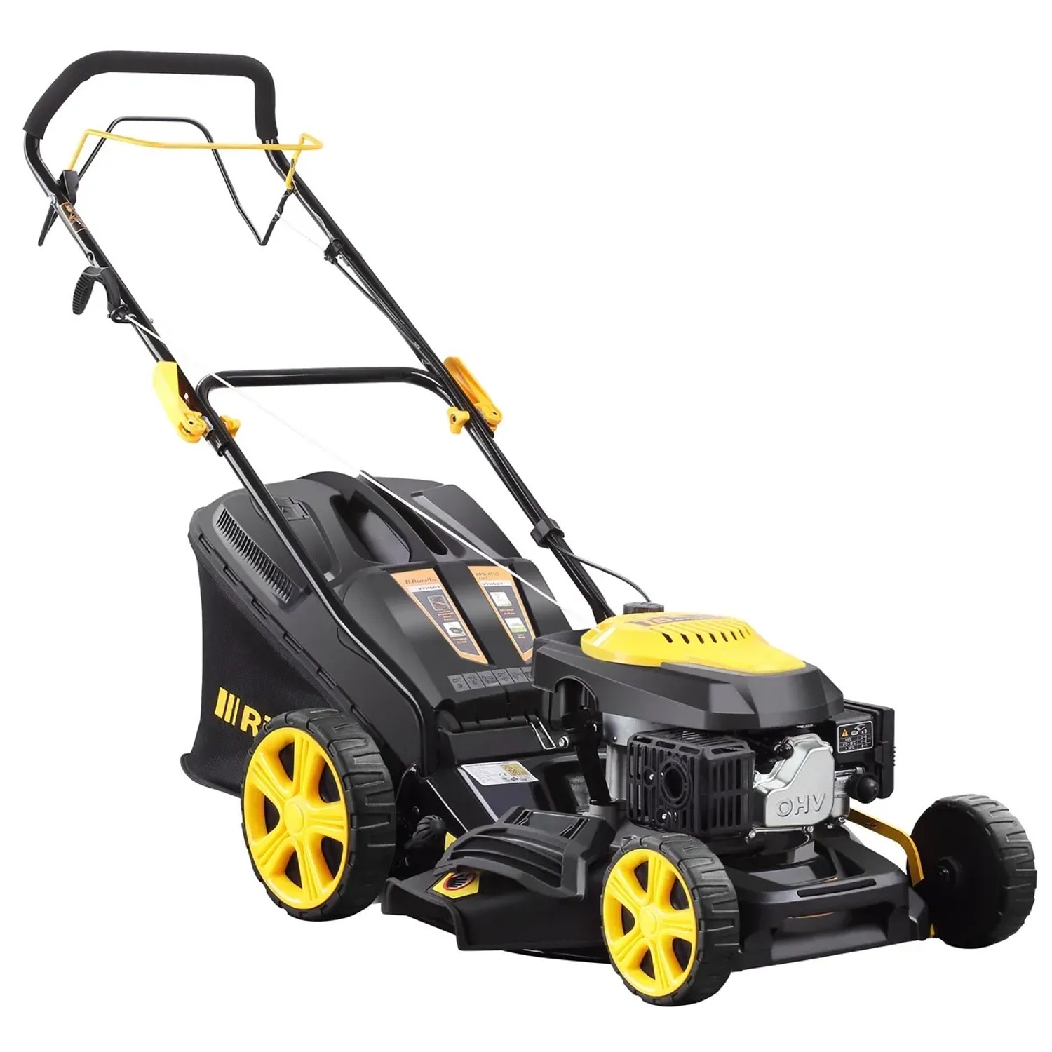 E-shop Riwall PRO Multifunkčná benzínová kosačka RPM 4735 4v1 s pojazdom