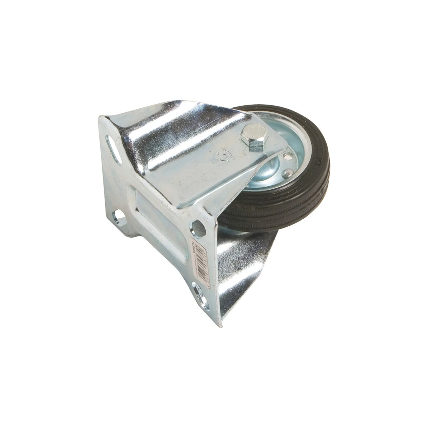 E-shop OBI Neotočné prepravné koliesko s obručou, oceľový ráfik, pr. 80 mm, 50 kg