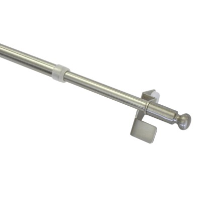 Gardinia Rozperná tyč Press&Go guľa, vzhľad ušľachtilej ocele 30-50 cm