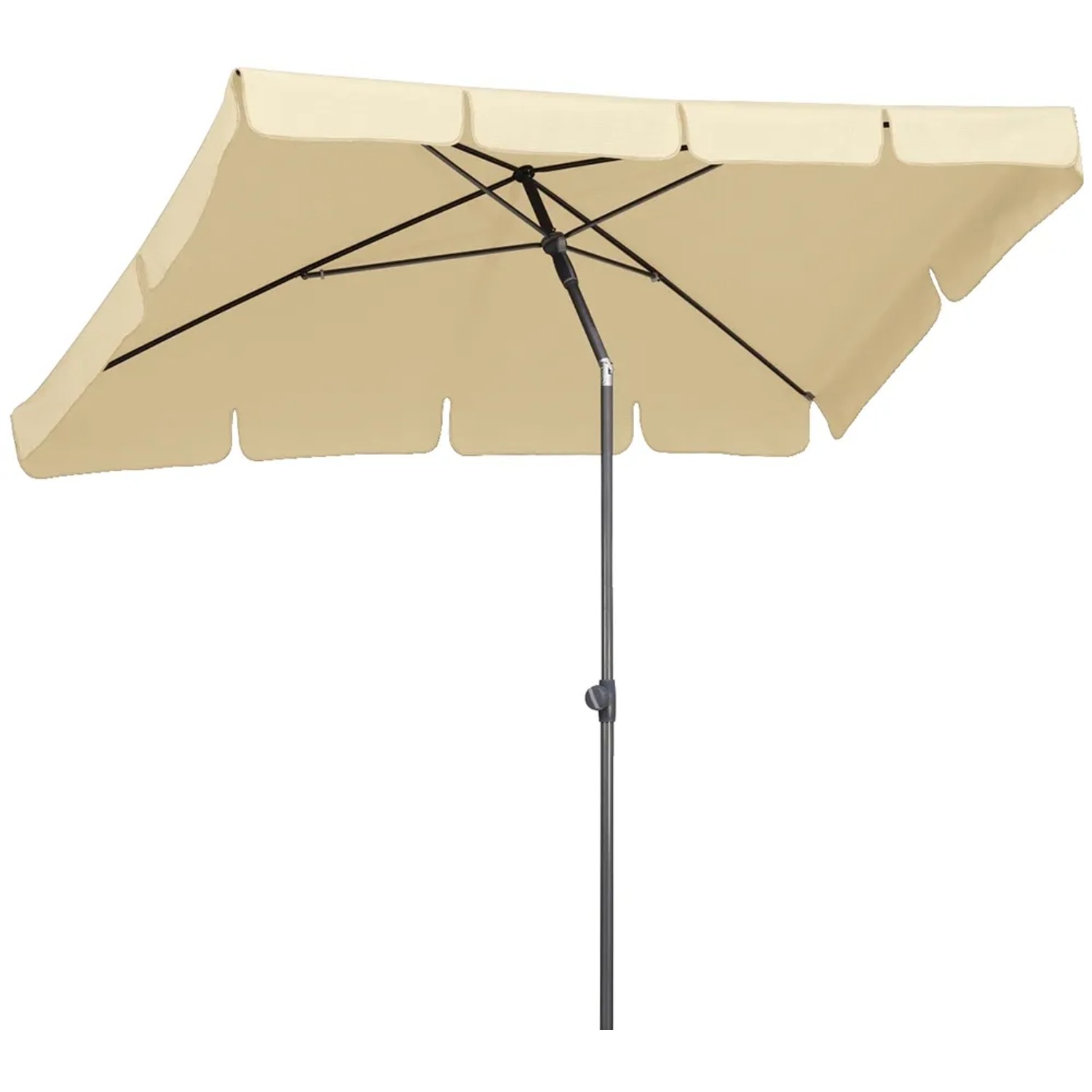 E-shop Schneider Schirme Balkónový slnečník Aquila, prírodný, 225 x 120 cm