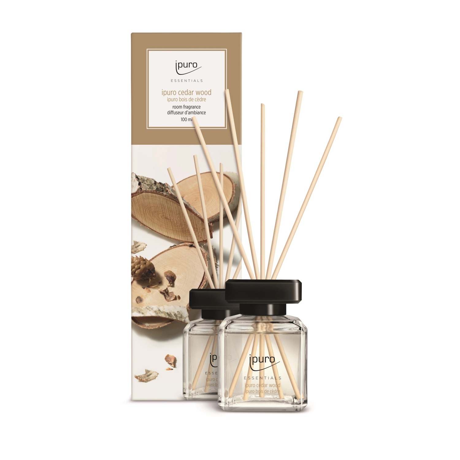 E-shop Ipuro Aroma difuzér Essentials Cedar Wood 100 ml