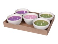 NOHEL GARDEN Sviečka proti hmyzu Levanduľa, Eukalyptus, Rozmarín pr. 15x7cm 370g