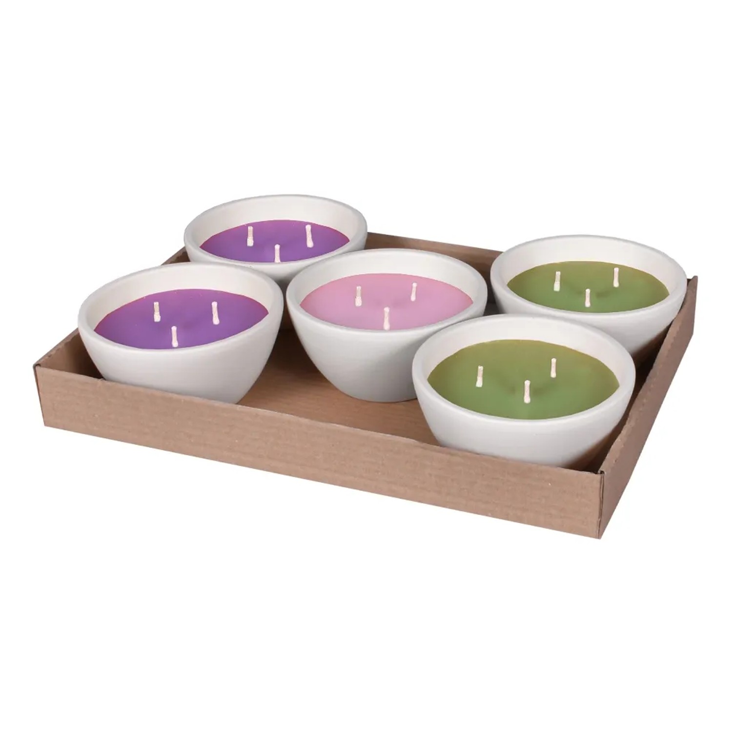 E-shop NOHEL GARDEN Sviečka proti hmyzu Levanduľa, Eukalyptus, Rozmarín pr. 15x7cm 370g