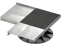 GS Terrassen Montážny klip, alu hrana, vonk. roh, pokládka dosiek s terčmi 1 ks