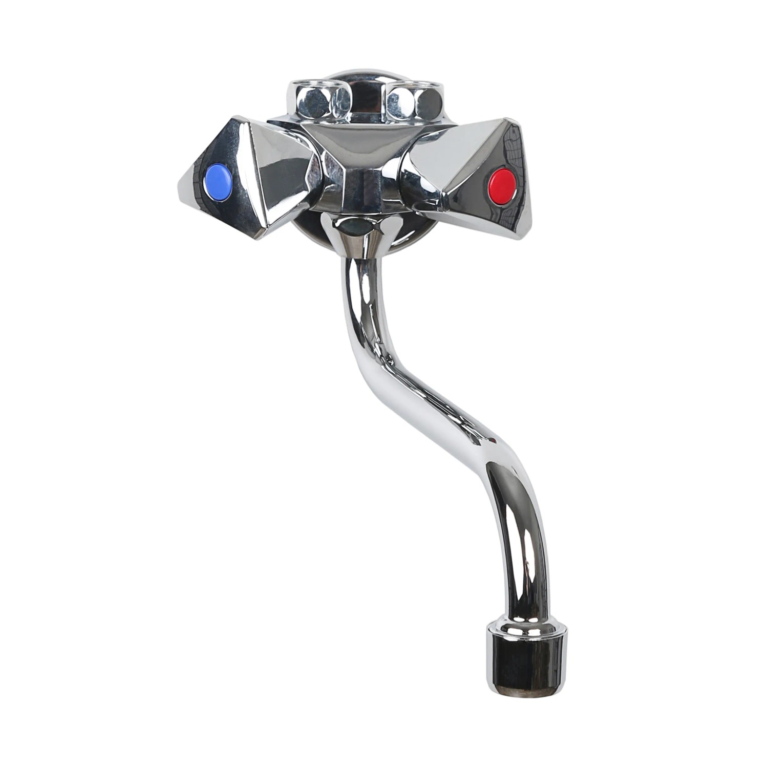 E-shop Wterm Beztlaková umývadlová/drezová dvojkohútiková batéria D, 150 mm
