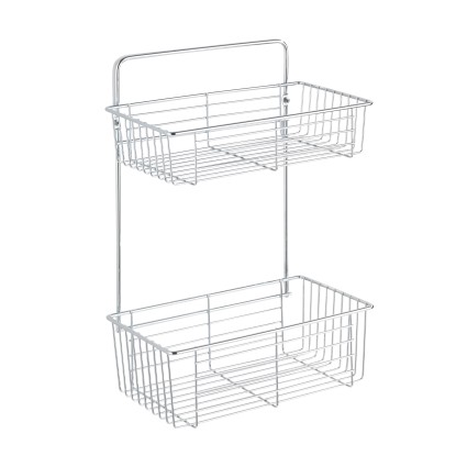 Wenko Exclusiv nástenný regál Catania lesklý chróm