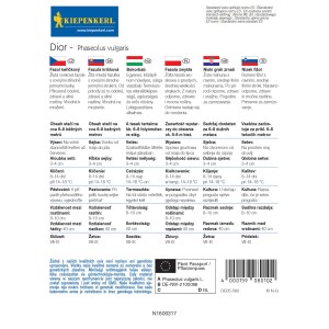 Balenie semien t.b.t. Zeleninová semena: Informácie o siatí, starostlivosti a zbere na obale.