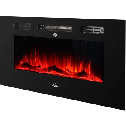 El Fuego Elektrický krb Bern 150, 900-1800 W, čierna, 46,5 x 152,5 x 12 cm