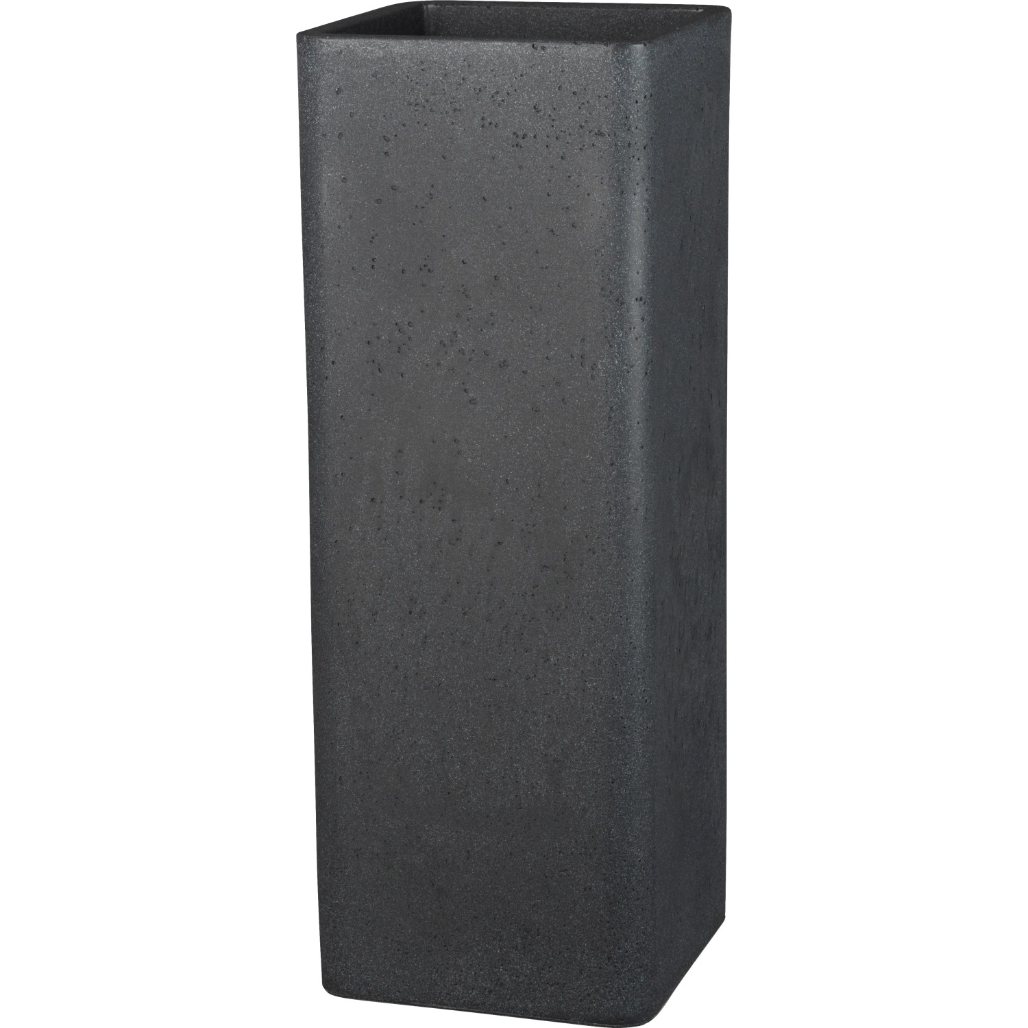 E-shop Scheurich Vysoký kvetináč Plaza High priemer 26,5 cm x 72,5 cm čierny granit