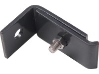 Oceľový 2-dielny montážny uholník antracitový