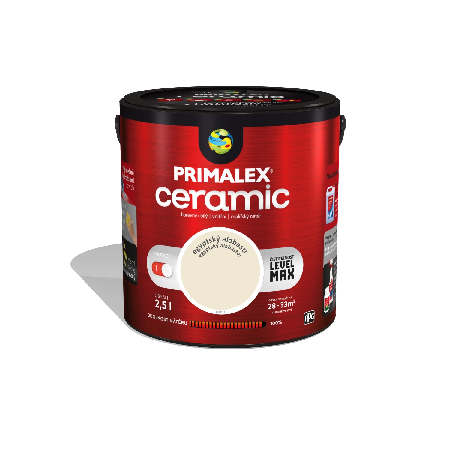 E-shop PRIMALEX Vnútorný maliarsky náter Ceramic Egyptský alabaster 2,5 l