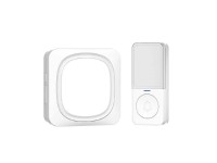 Solight Bezdrôtový domový zvonček 1L79 do zásuvky, learning code, 150m, biela