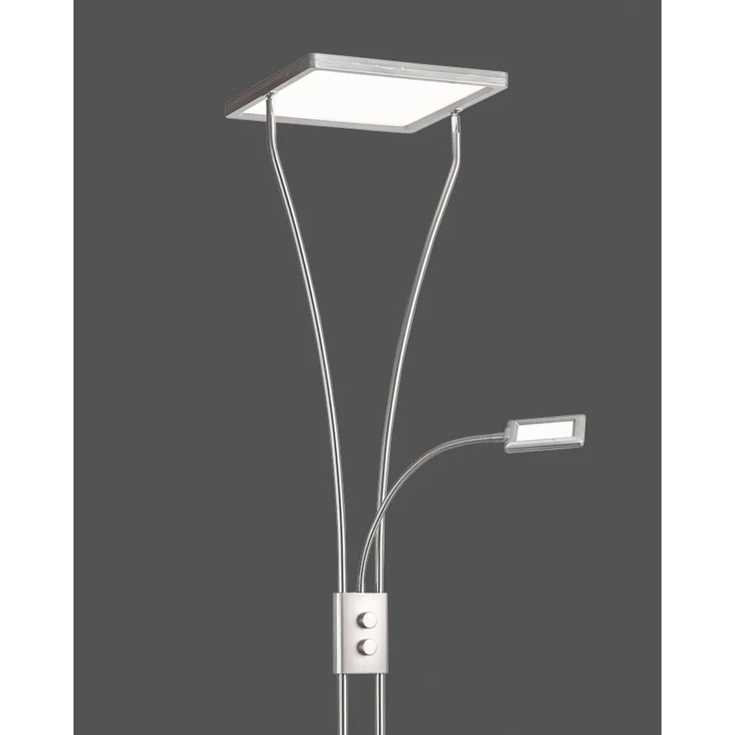 E-shop Just Light. Stojaca LED lampa svetlujúca strop Marian, 25 +3,6 W, 3200lm, 195cm