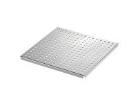 GS Terrassen Terasový odtokový rošt, nerezová oceľ V2A, 400 x 400 x 18 mm GS Terrassen Terasový odtokový rošt, nerezová oceľ V2A, 400 x 400 x 18 mm