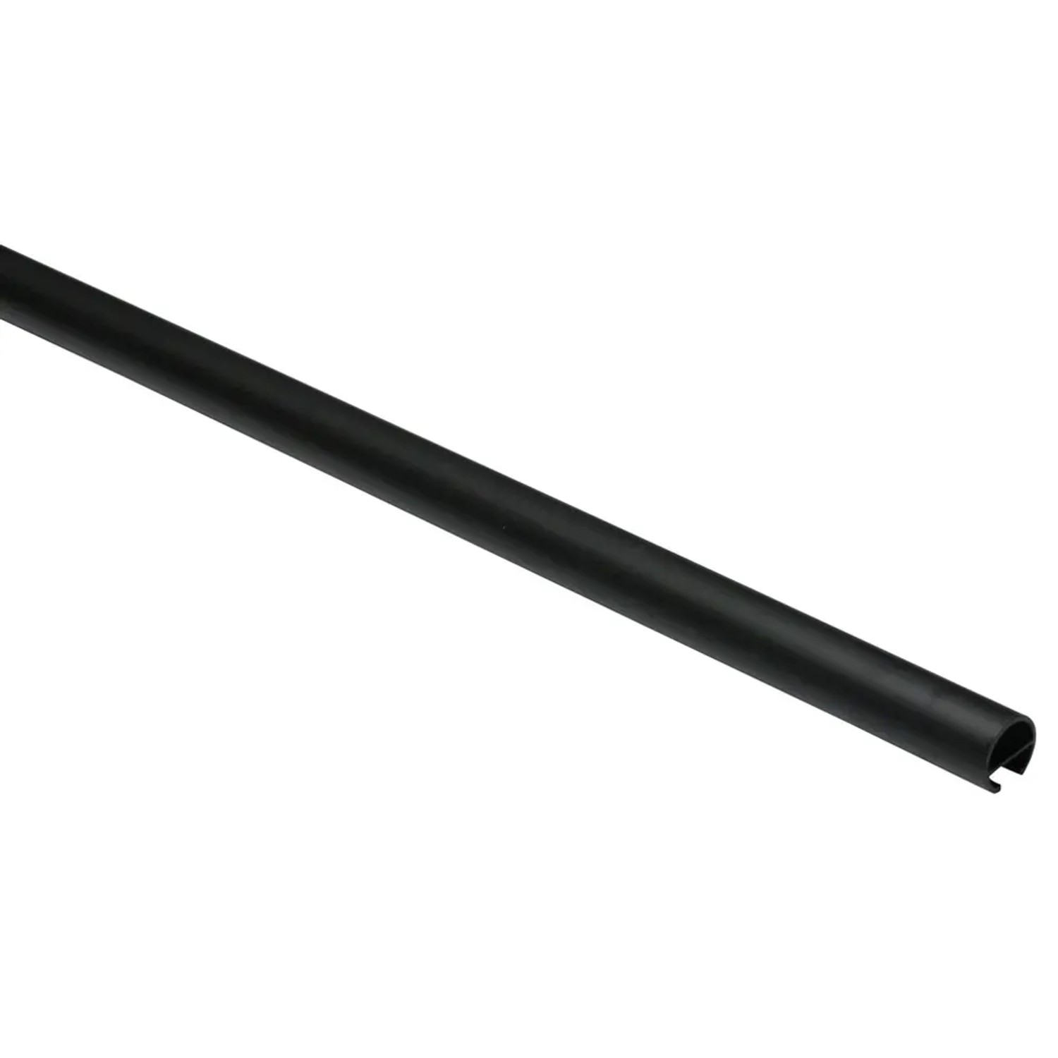 E-shop Gardinia Záclonová tyč Memphis čierna mätná pr. 16 x 2400 mm