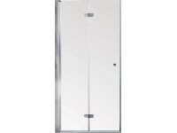 Sanotechnik Skladacie sprchové dvere Duet M1290FL, chróm, 85-87 x 195 cm, Ľ