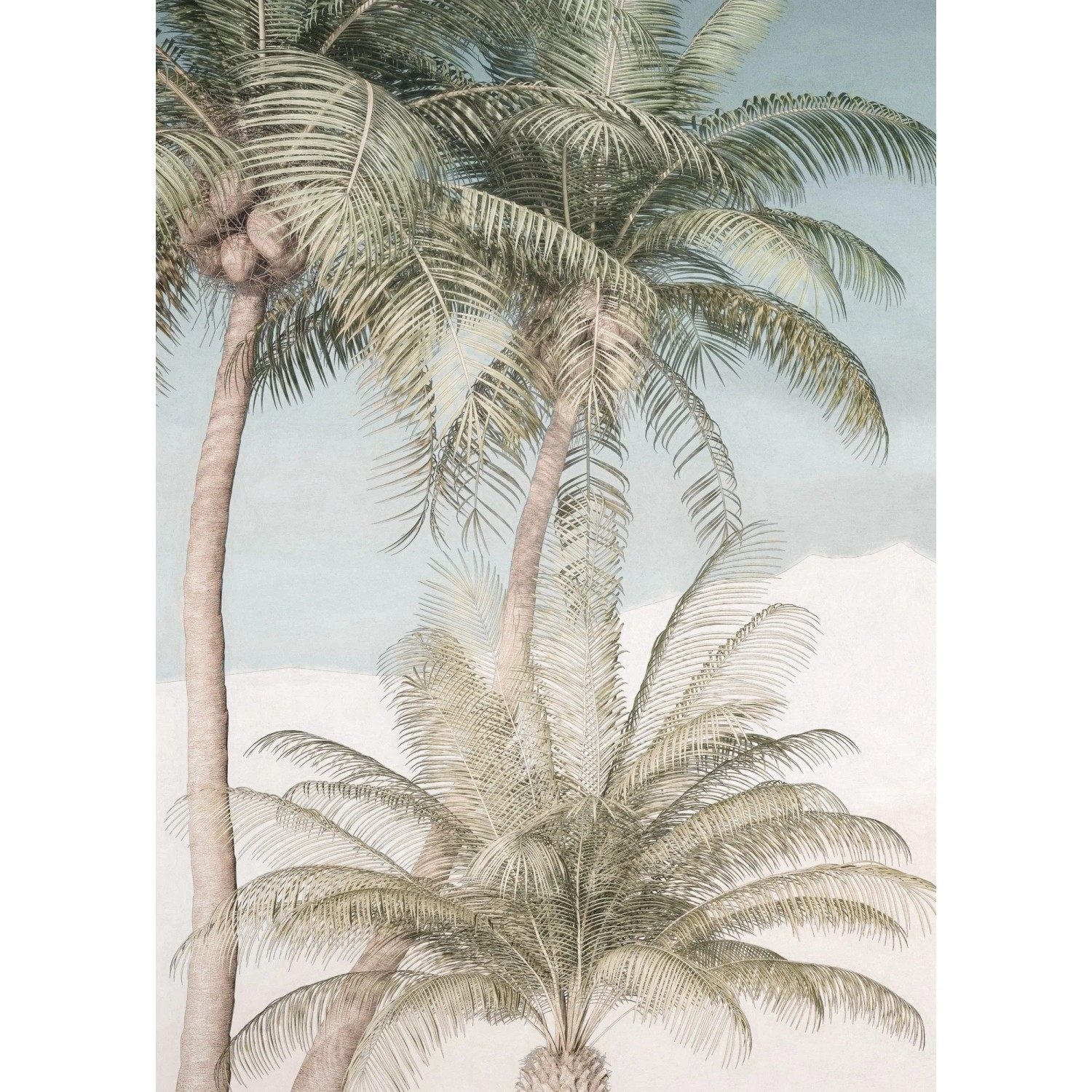 E-shop Komar Vliesová fototapeta Palm Oasis 200 x 280 cm