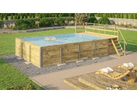 Weka Nadzemný bazén 595 modrý, 500 x 650 x 203 cm