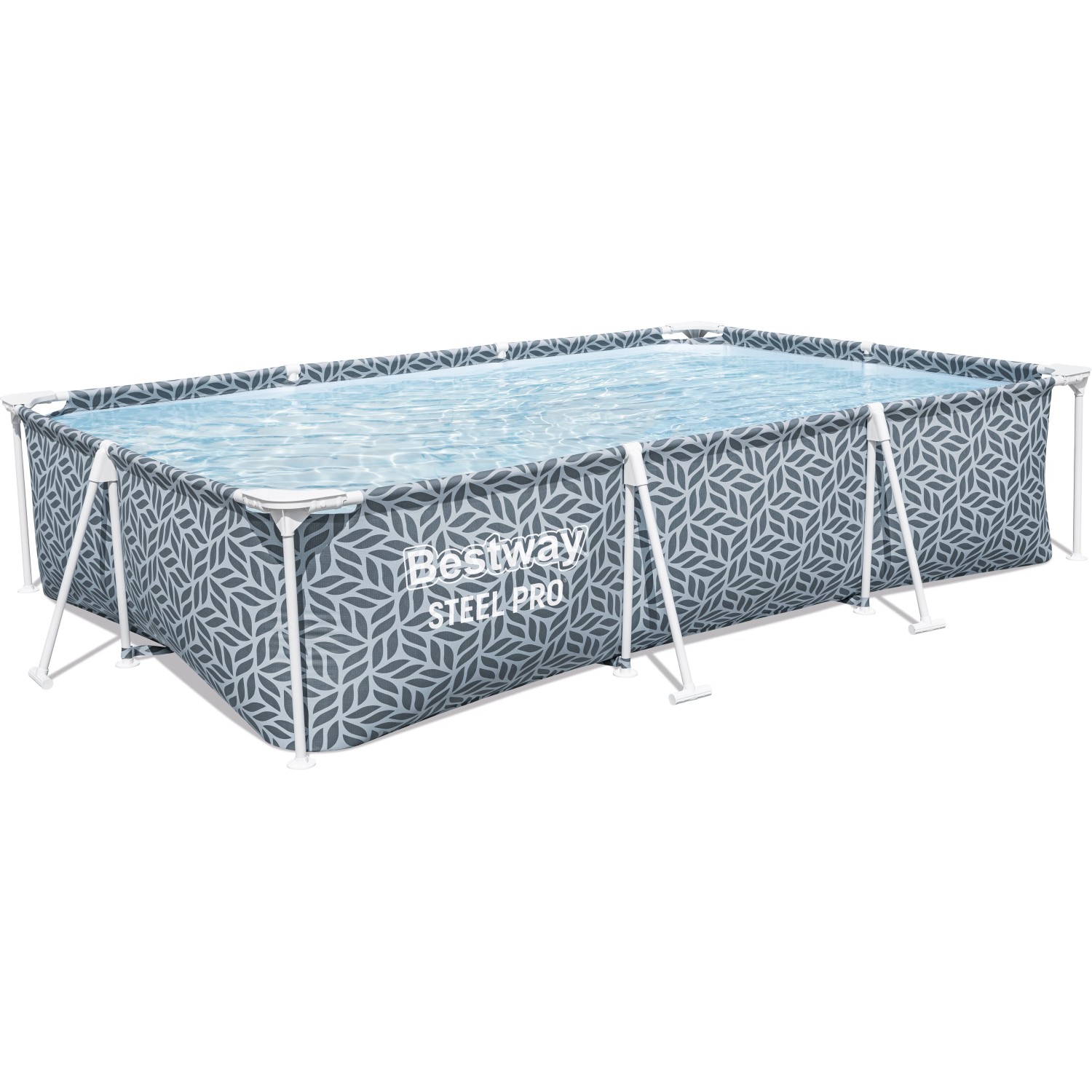 E-shop Bestway Bazén STEEL PRE vzhľad listy 300 x 201 x 66 cm