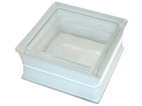Fuchs Design Pochôdzna luxfera Clear View lesklá, 19 x 19 x 10 cm