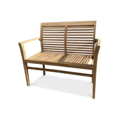 Stohovateľná záhradná lavica Stucking, 56 x 115 x 95 cm