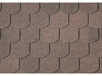 Onduline Asfaltový šindeľ Bardoline CLASSIC bobrovka, hnedá, 2 m2