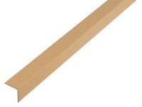 GAH Alberts Uhlový profil, rovnor., plast, buk, 20 x 20 x 1000 mm, hr. 1,5 mm