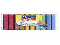 Spontex Colors hubky 10 ks