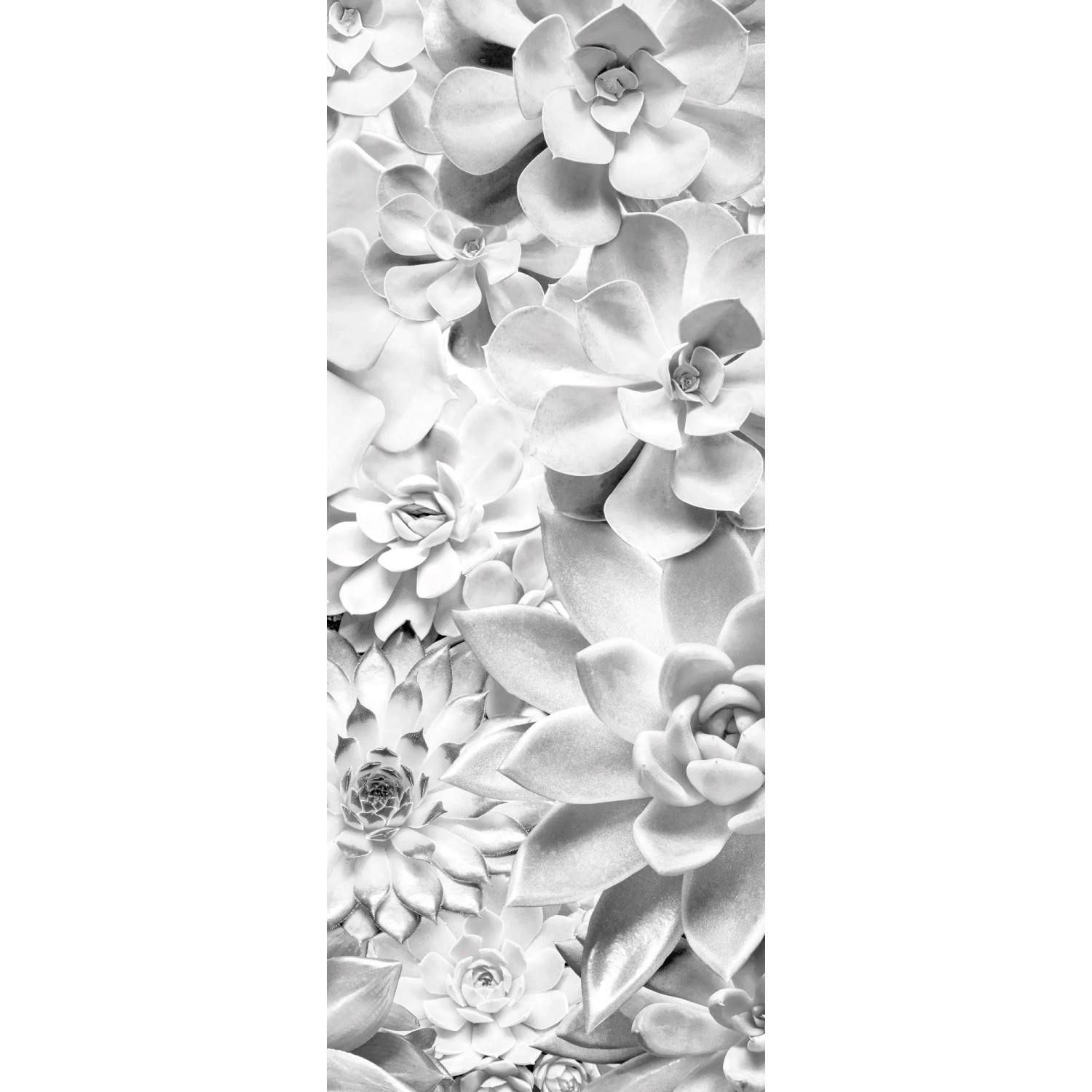 E-shop Komar Vliesová fototapeta Shades Black and White Panel 100 x 250 cm