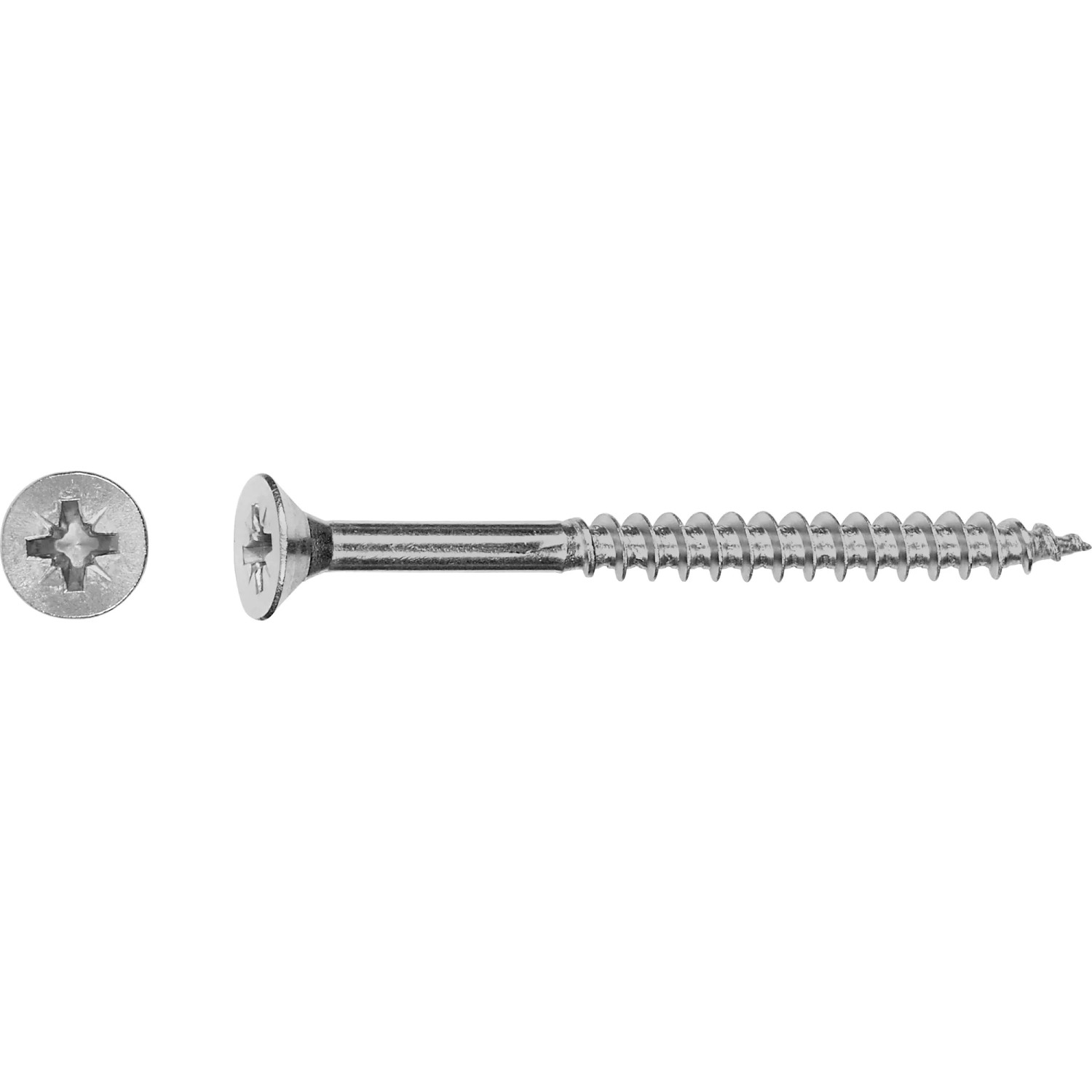 E-shop Skrutka do drevotriesky so zápust.hlavou TX25 časť.závit oceľ A2 5x60 mm, 200ks