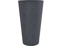 Scheurich Vysoký kvetináč Coneo 243 Black pr. 28,5 x 56,2 cm