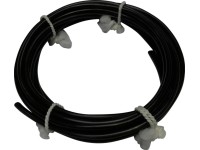 Silový kábel H03VV-F 2x0,75 mm, čierna, balenie 5 m