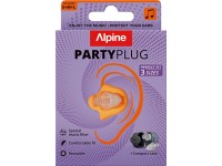 Alpine Šputny do uší PartyPlug Perfect Fit pre hlasnú hudbu transparentnú