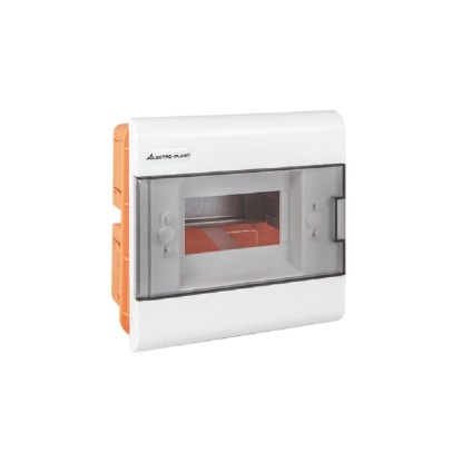 Modulová rozvodnica pod omietku SRp-6 (N+PE) dymová, IP40