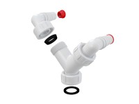 Alcadrain Dvojité kolienko G1