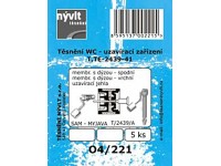 Súprava tesnení napúšťacieho ventilu Sam Myjava T2439/A, 5 ks Súprava tesnení napúšťacieho ventilu Sam Myjava T2439/A, 5 ks