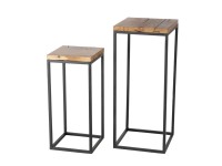 Boltze Odkladací stolík Burano 2 ks