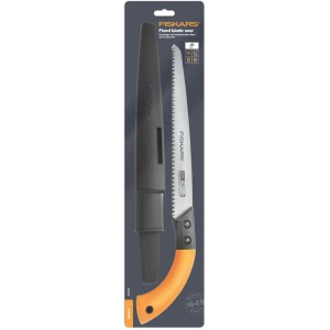 Fiskars SW 84 pílka na konáre, ručná a stromová píla s puzdrom, pevná čepeľ.