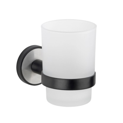 Wenko Téglik na zubné kefky Udine UV-Loc, matná strieborná