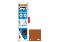 CERESIT CS 25 Sanitárny silikón 49 Clinker 280 ml