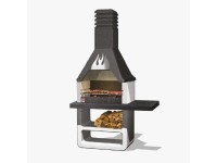 Sarom Záhradný grilovací krb Prometeo, 125 x 64 x 216 cm