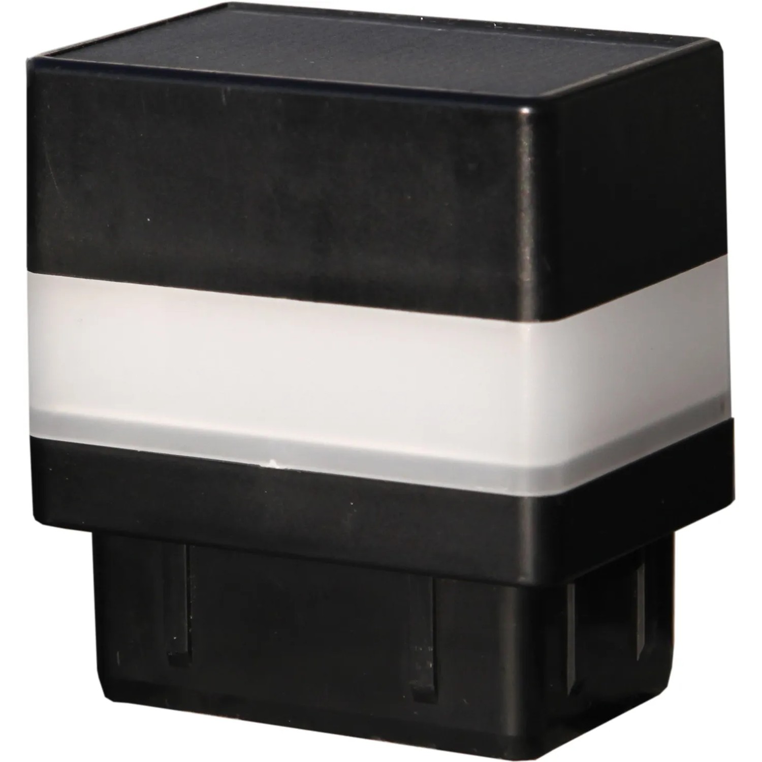 E-shop Floraworld Solárny LED kryt stĺpika, antracitový, 2 ks, 4 x 6 cm