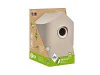 elho Vtáčia búdka Cosy béžovo-biela 23 x 18 x 17,6 cm