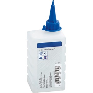 LUX Pneumatický olej pre stroje, 200ml fľaša, mazivo pre pneumatické náradie.