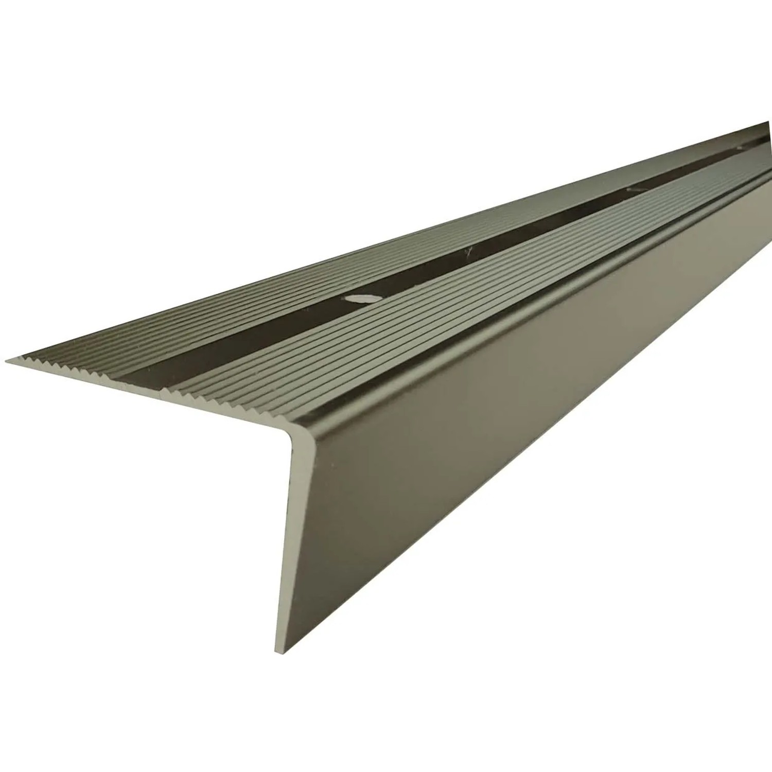 E-shop Arcansas Schodová lišta DECORGRALL alu bronzová elox 21 x 21 x 2000 mm