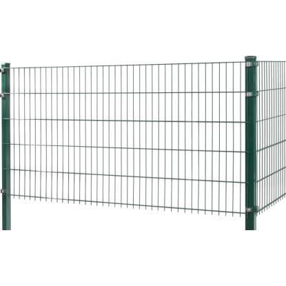 Plot z dvojitého zváraného pletiva zelený 83 cm x 201 cm